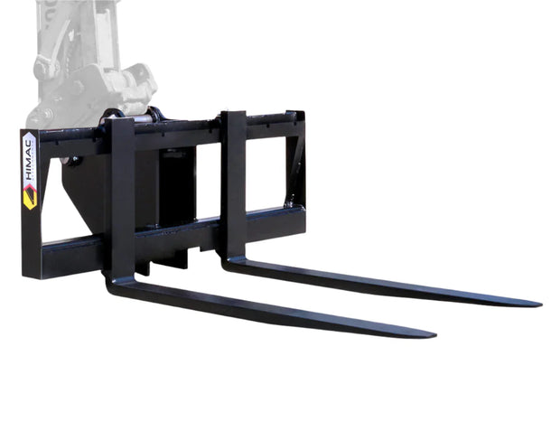 Himac Excavator Adjustable Pallet Forks