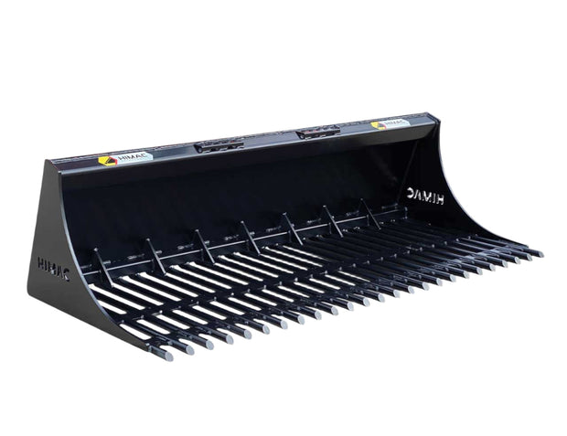 Himac Skid Steer Rock Bucket